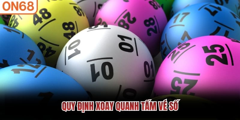 Quy định xoay quanh tấm vé số Xổ số miền nam